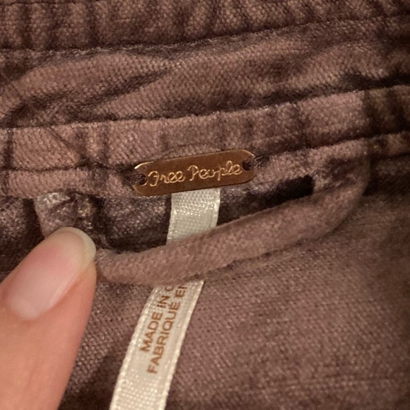 Free People Purple Crushed Velvet Moto Jacket Size Small - Picture 3 of 16